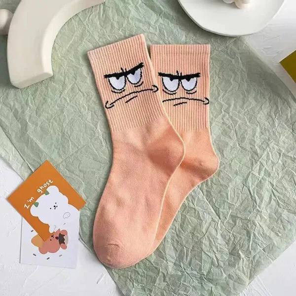 SpongeBob Emoji Crew Socks Set of 5