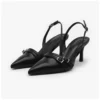 Livia Buckle Slingback Heels