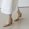 Elodie Round-Toe Pumps