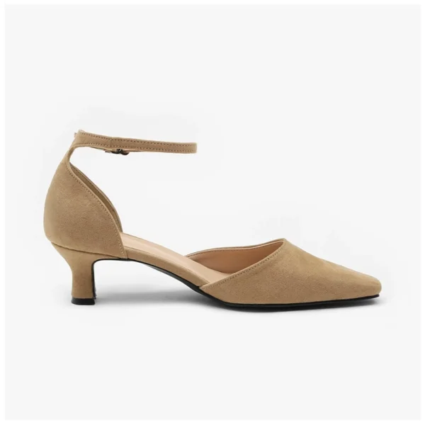 Elodie Round-Toe Pumps