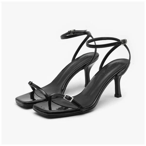 Alina Buckle Strap Heels