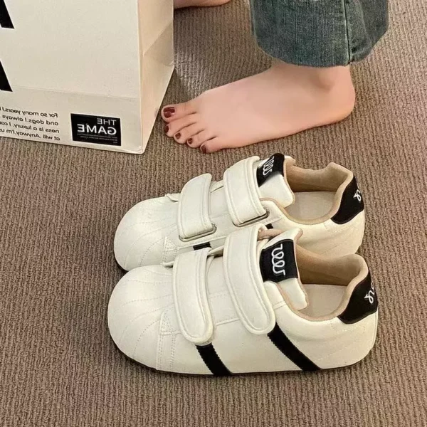 Cute Big Head Velcro Sneakers