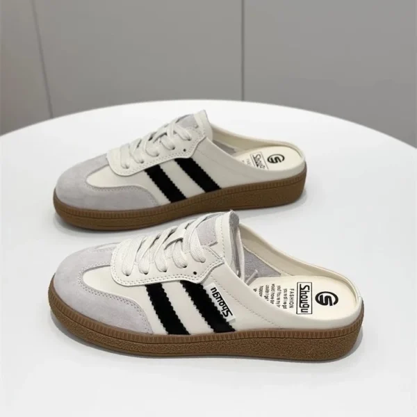 Flat Slip On Half Slippers